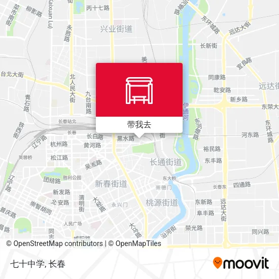 七十中学地图