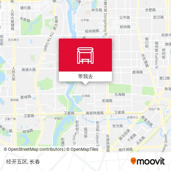 经开五区地图