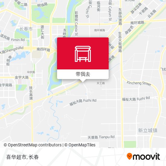 喜华超市地图