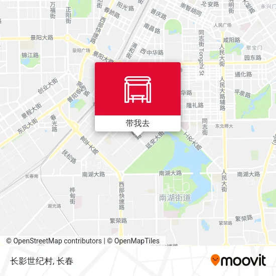 长影世纪村地图