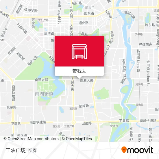 工农广场地图