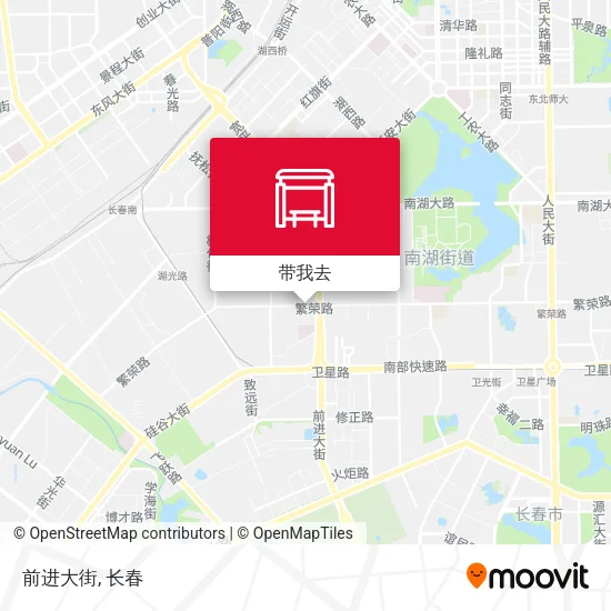 前进大街地图