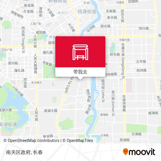 南关区政府地图