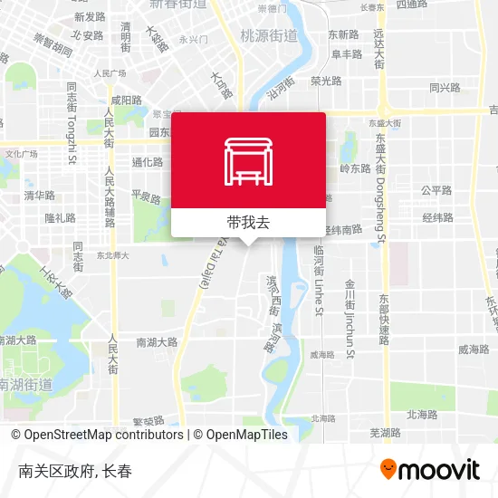 南关区政府地图