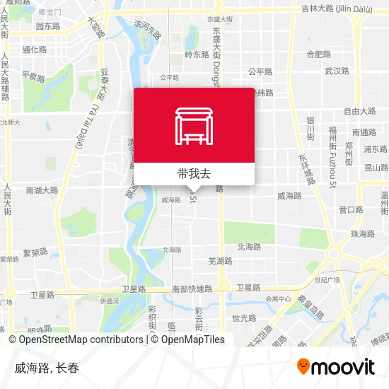 威海路地图