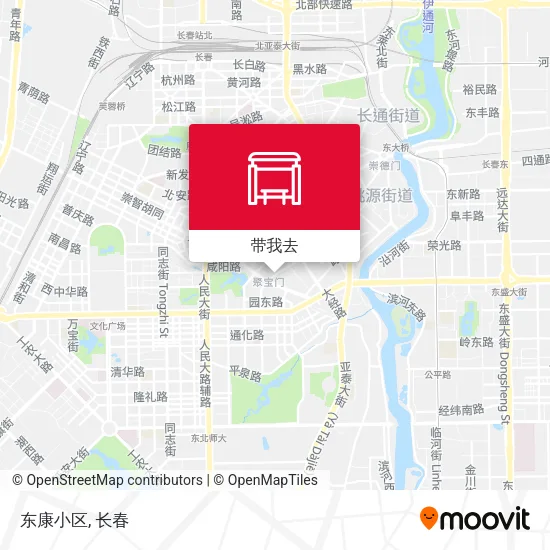 东康小区地图
