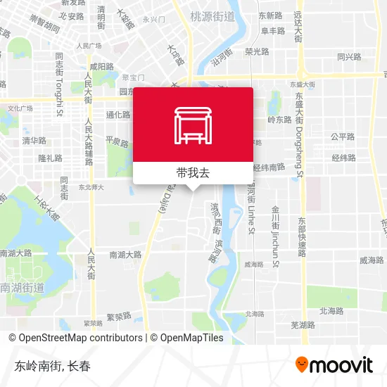 东岭南街地图