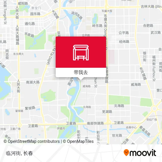 临河街地图