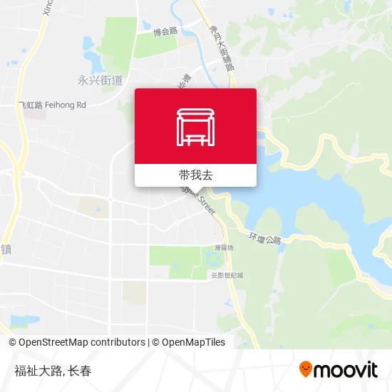 福祉大路地图