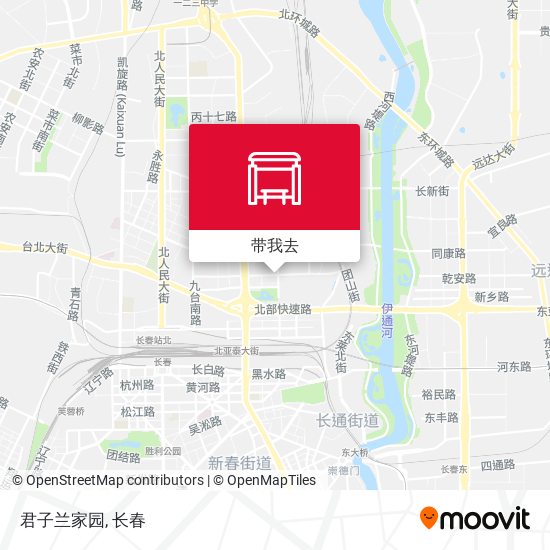 君子兰家园地图