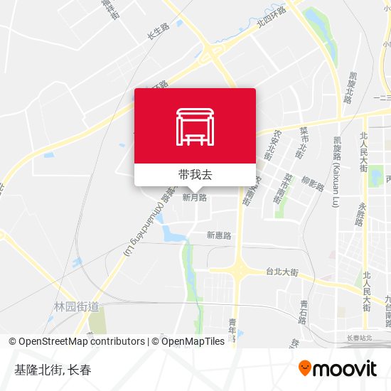 基隆北街地图