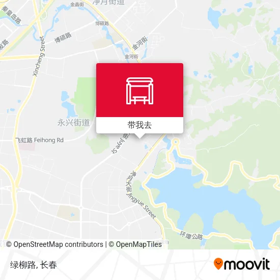 绿柳路地图