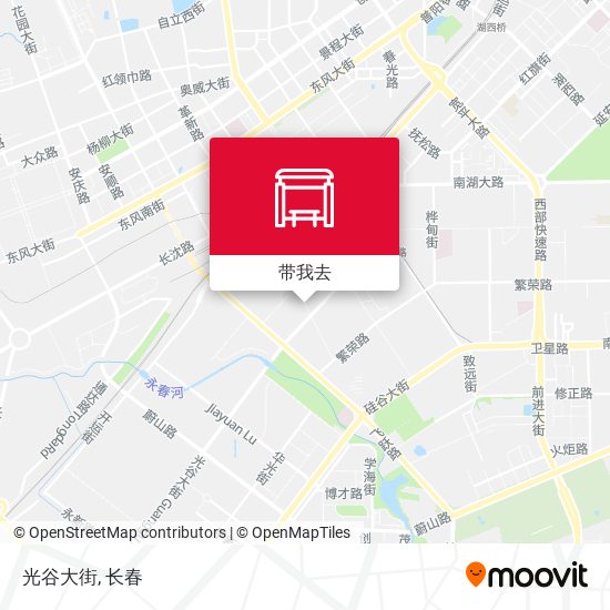 光谷大街地图