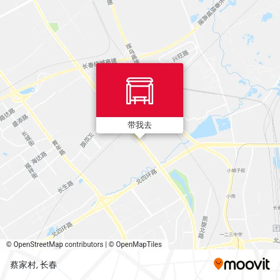 蔡家村地图