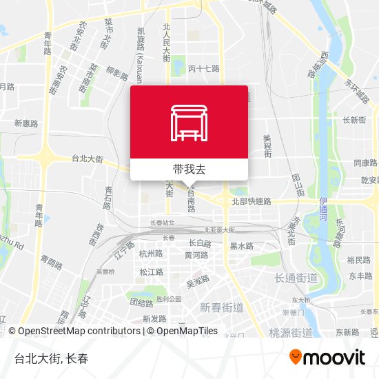 台北大街地图