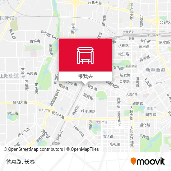德惠路地图
