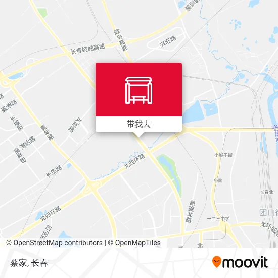 蔡家地图