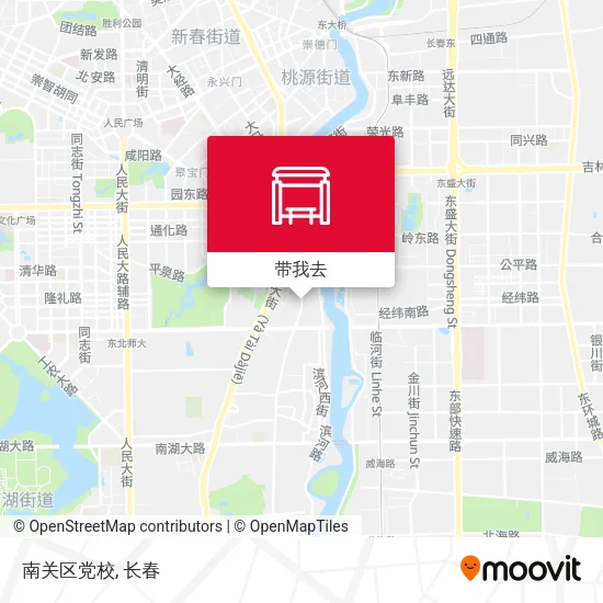南关区党校地图
