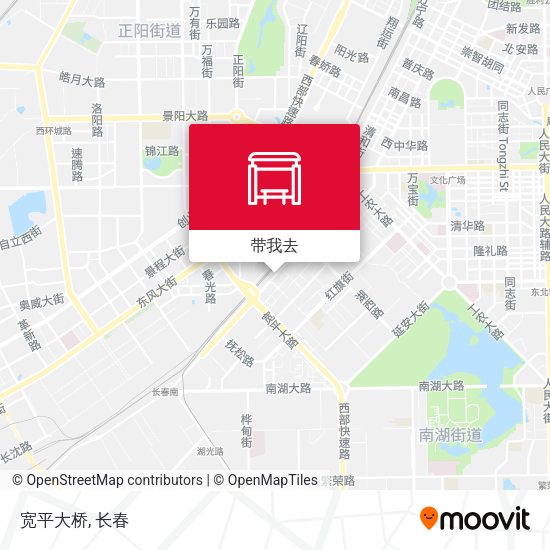 宽平大桥地图