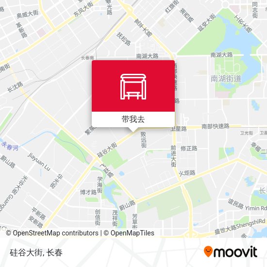 硅谷大街地图