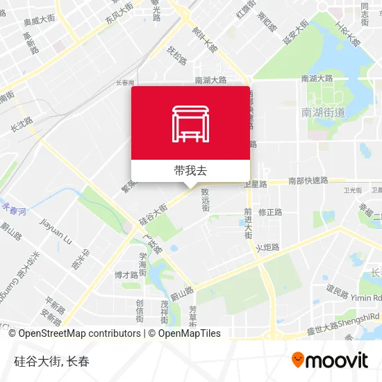 硅谷大街地图