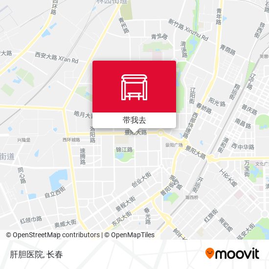 肝胆医院地图