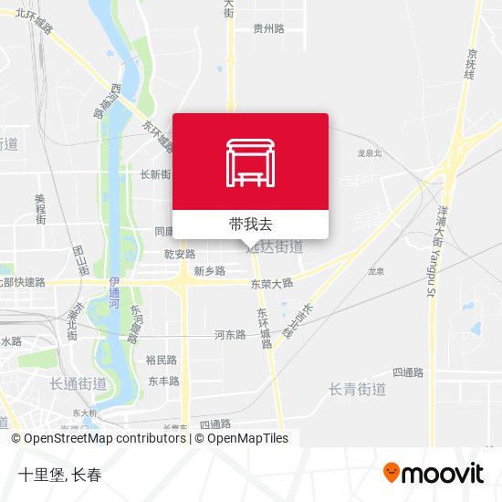十里堡地图