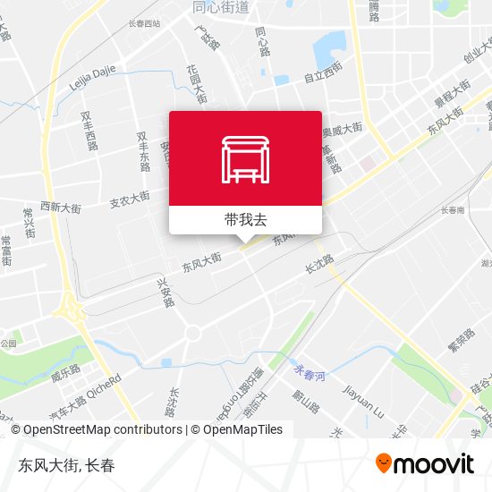 东风大街地图