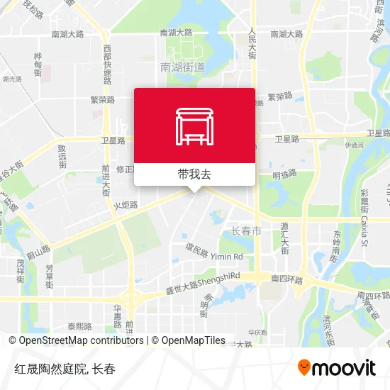 红晟陶然庭院地图