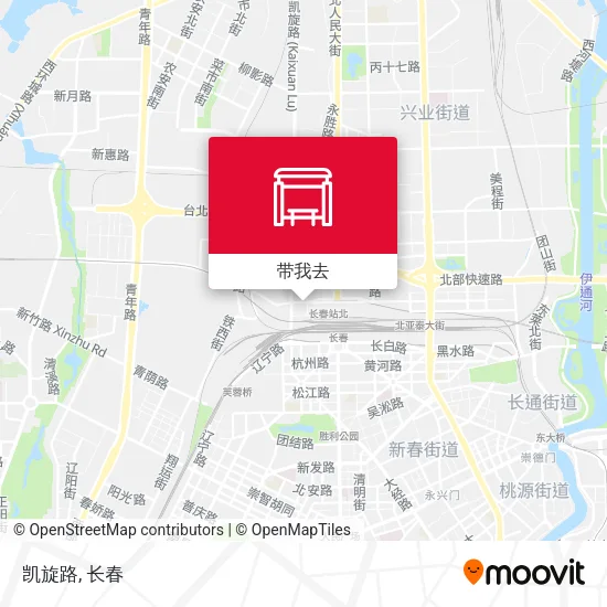 凯旋路地图