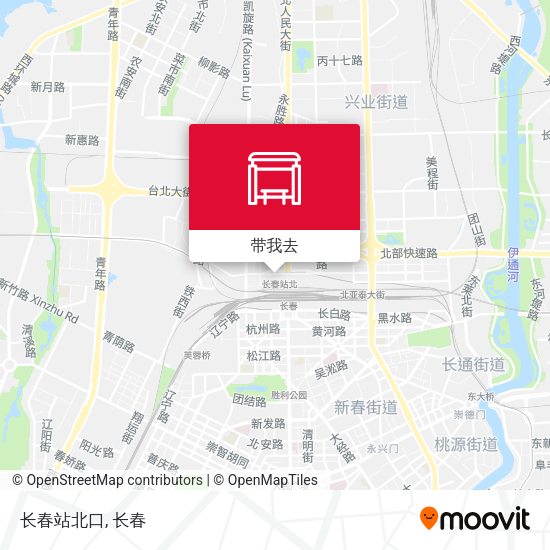 长春站北口地图