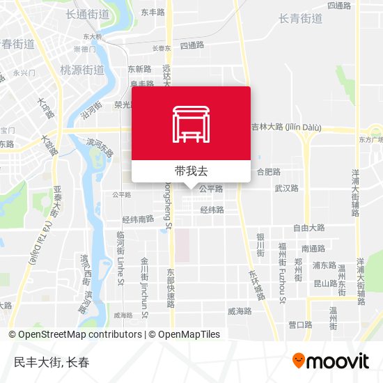民丰大街地图