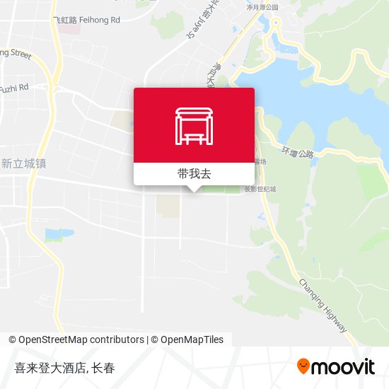 喜来登大酒店地图