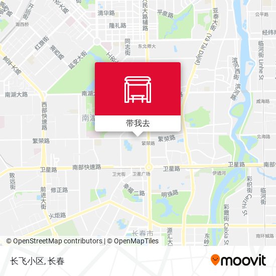 长飞小区地图