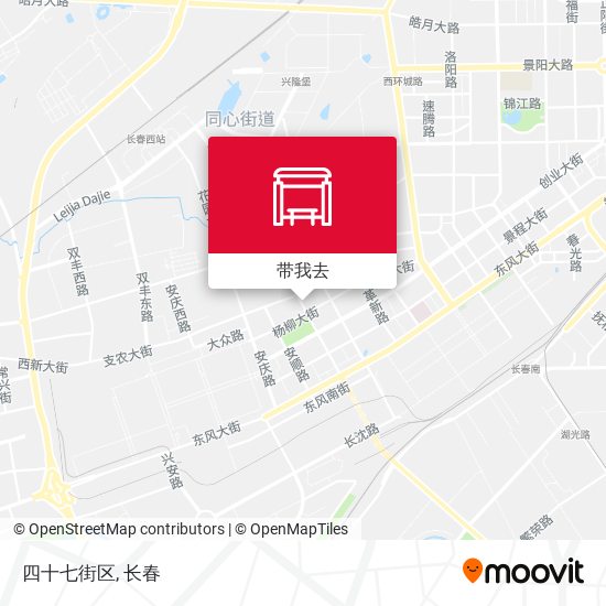 四十七街区地图