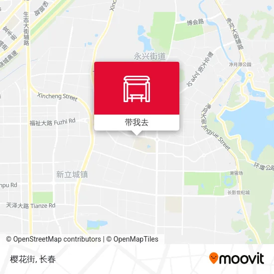 樱花街地图