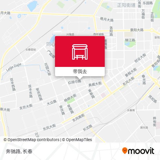 奔驰路地图