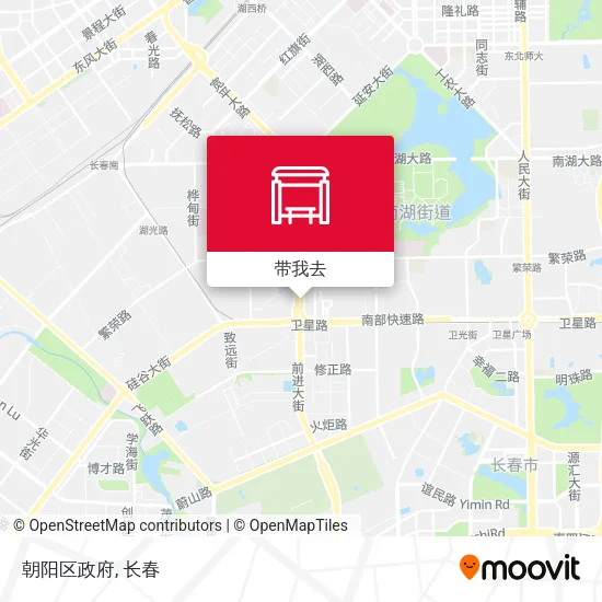 朝阳区政府地图