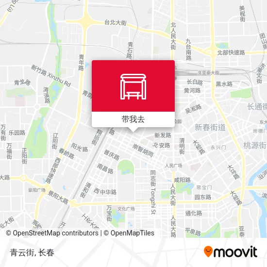 青云街地图