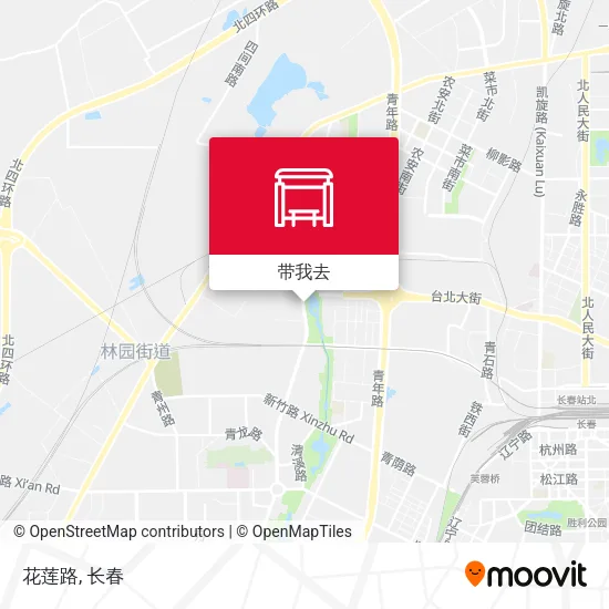 花莲路地图