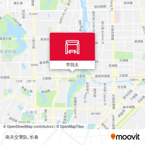 南关交警队地图