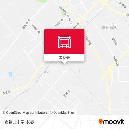 市第九中学地图