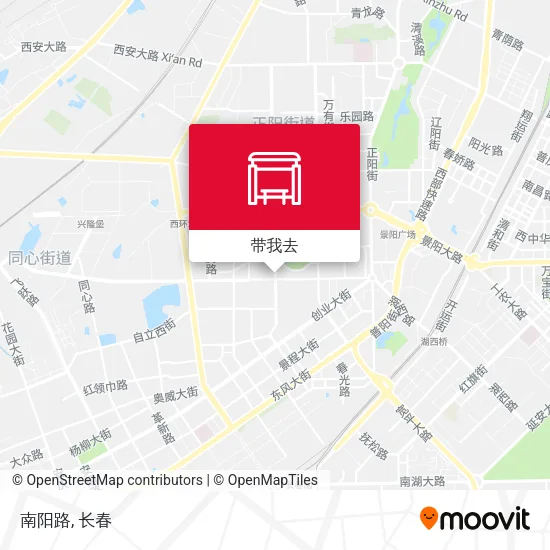 南阳路地图