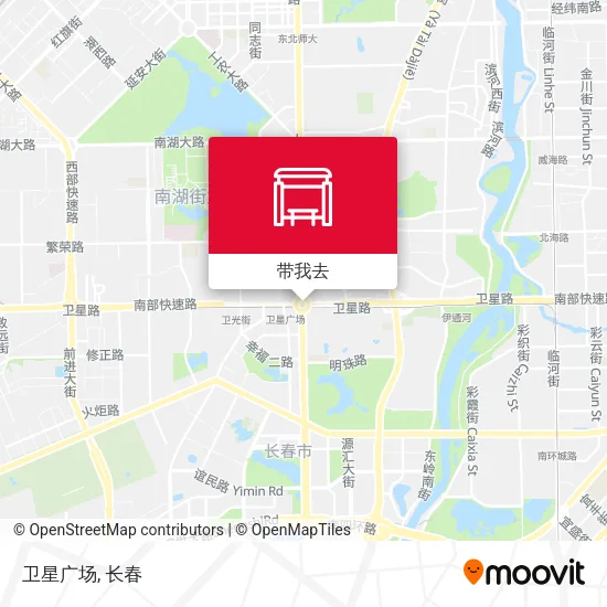 卫星广场地图