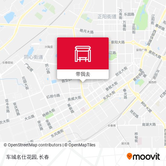 车城名仕花园地图