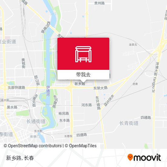 新乡路地图