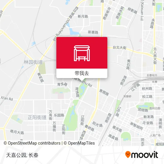 天嘉公园地图