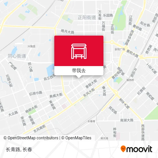 长青路地图
