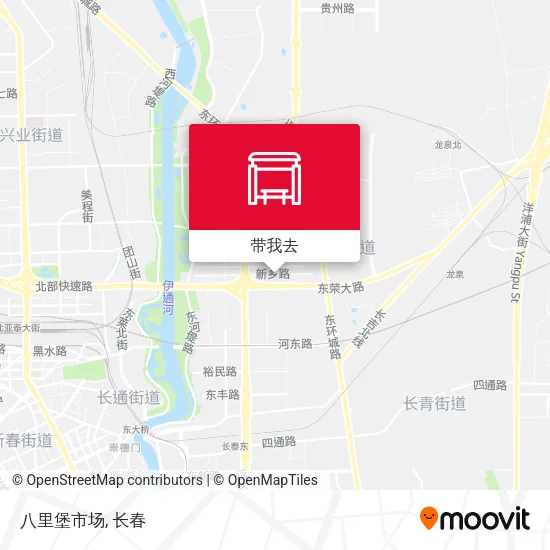 八里堡市场地图