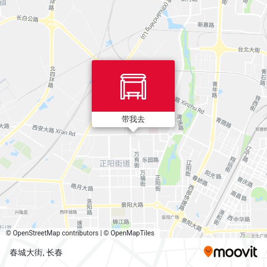 春城大街地图